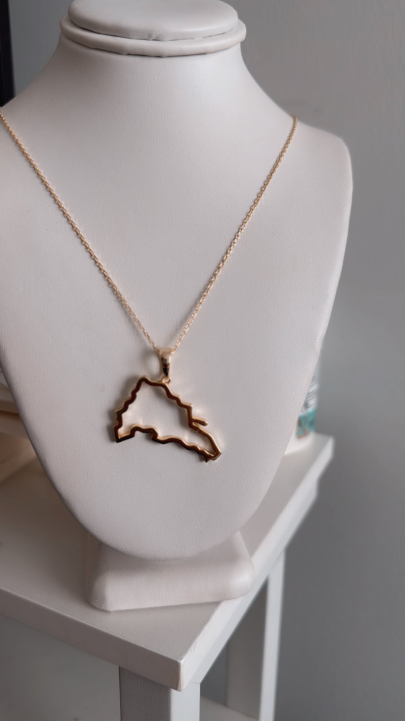 RD Map Necklace