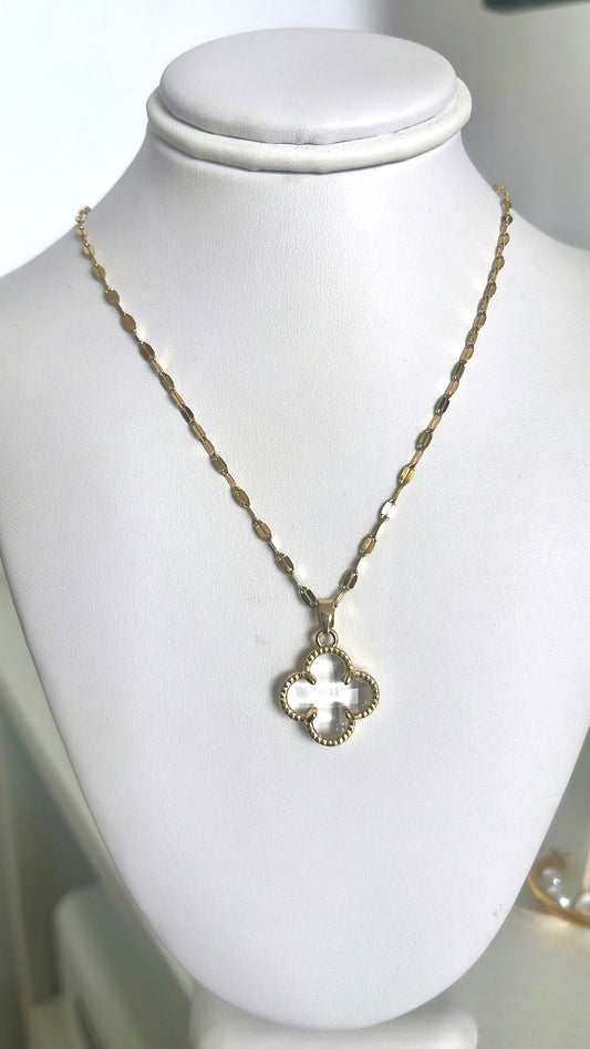 Lily Clover Necklace