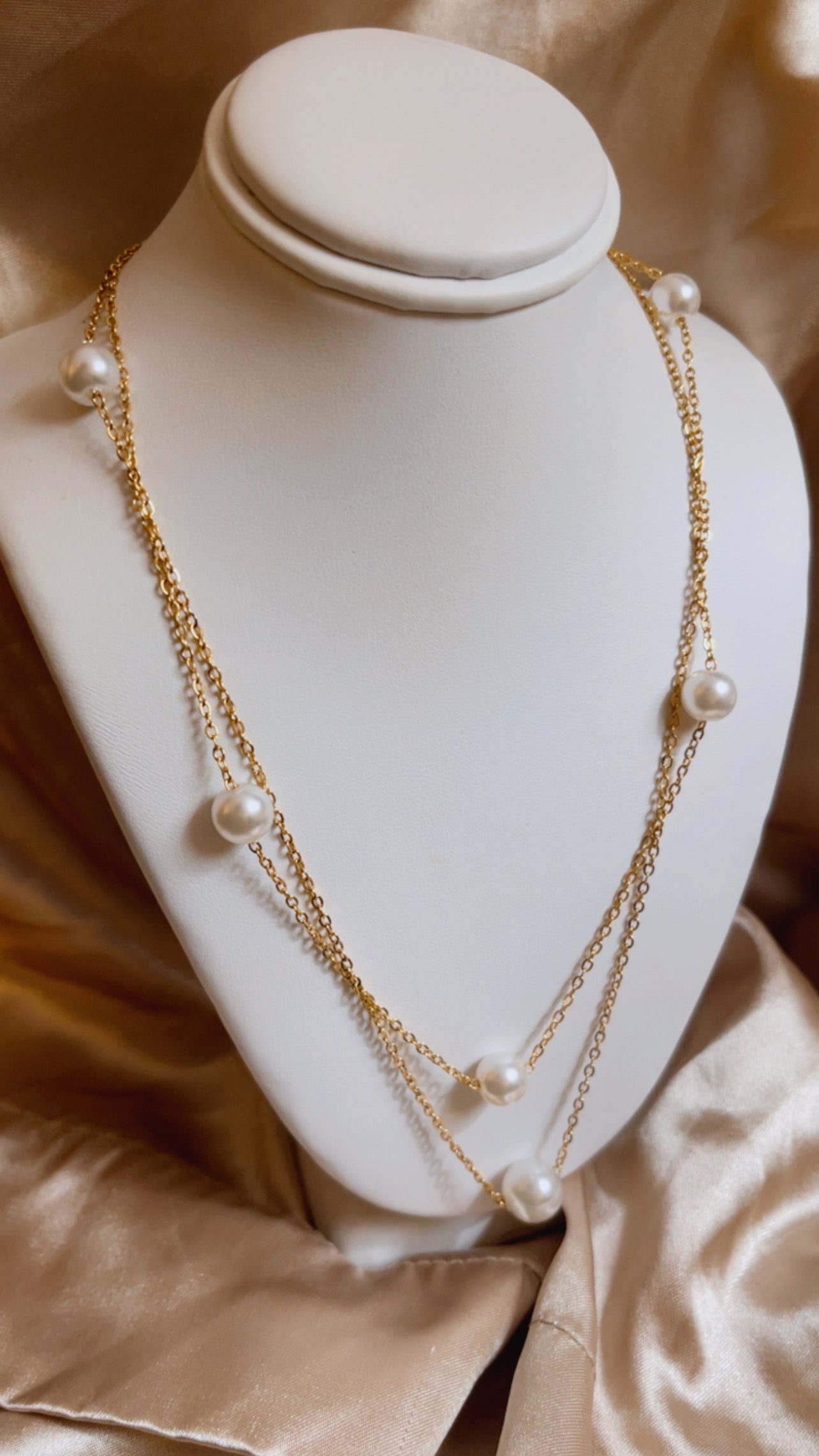 Dainty Water Pearl Necklace