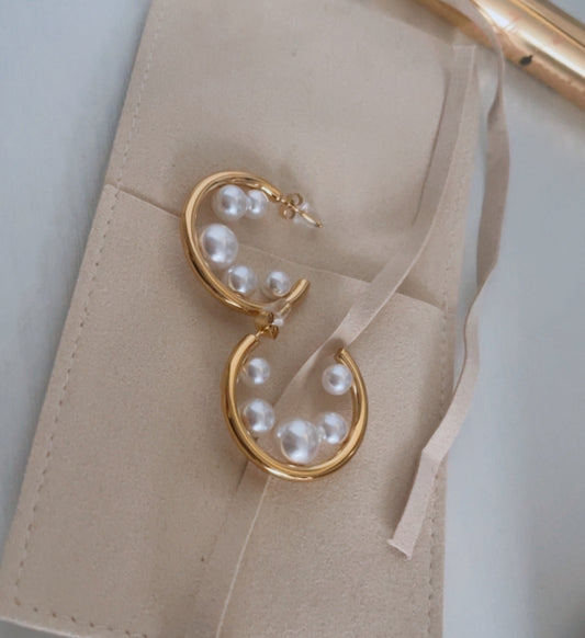 Gema Pearl Earrings