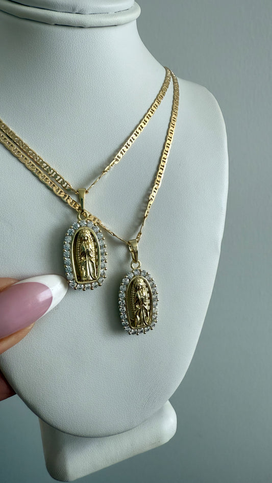 Virgin Mary Necklace