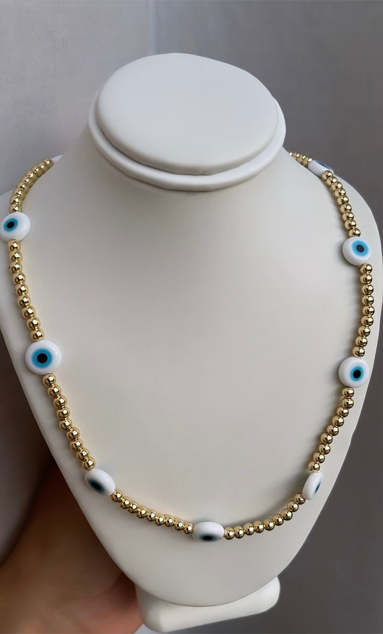 Vibrant Evil Eye Necklace