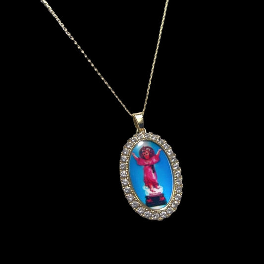 Devine Child Medallion Necklace